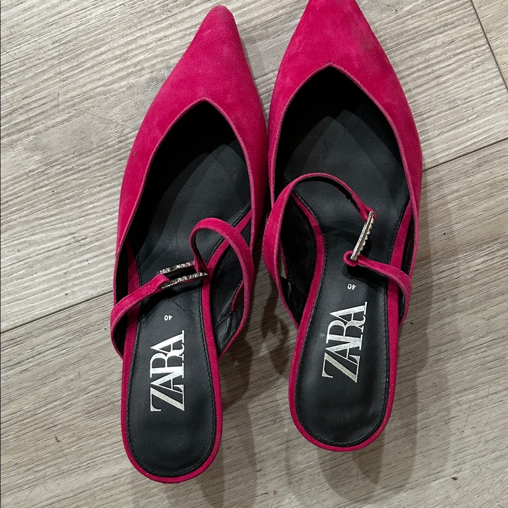 Zara Women's Fuchsia Heels